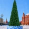 Уличная ствольная елка «Альпийская Люкс» 20 м, ПВХ, зеленая