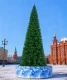 Уличная ствольная елка «Альпийская Люкс» 20 м, ПВХ, зеленая