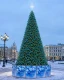 Уличная ствольная елка «Альпийская Люкс» 3 м, ПВХ, изумрудная